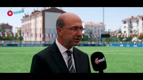 Sentetik Çim Saha ve İdari Bina Açılış