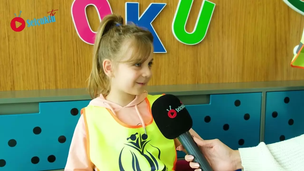 Minikler, KOP Çocuk Kütüphanesinde Eğlenceli Dakikalar Geçiriyor