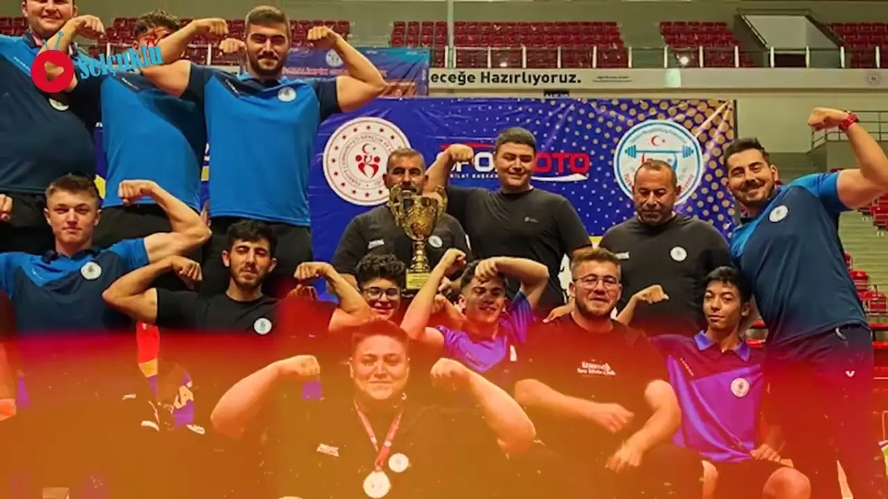 Selçuklu Belediyespor Kulübü Halter Branşında Azim ve Güç Bir Arada 