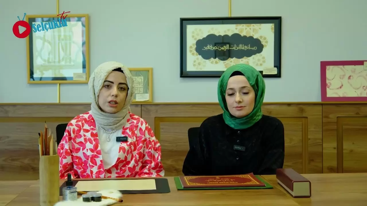 Selçuklu Gelişim Ve Teknoloji Atölyesinde Hat Sanatının İnceliklerini Öğreniyoruz